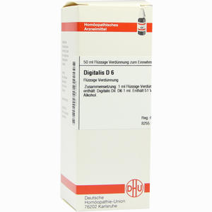 Digitalis D6 Dilution 50 ml - ab 0,00 €