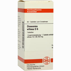Dioscorea Villos D6 Tabletten 80 Stück - ab 8,85 &euro;