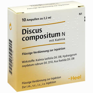 Discus Compositum N mit Kalmia Ampullen 10 Stück
