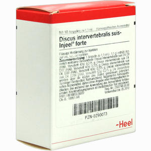 Discus Intervertebralis Suis- Injeel Forte Ampullen 10 Stück - ab 22,24 €