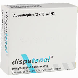 Dispatenol Augentropfen 3 x 10 ml - ab 0,00 €