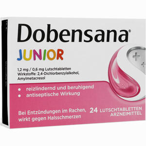 Dobensana Junior 1.2mg/0.6mg Lutschtabletten 24 Stück - ab 4,01 €