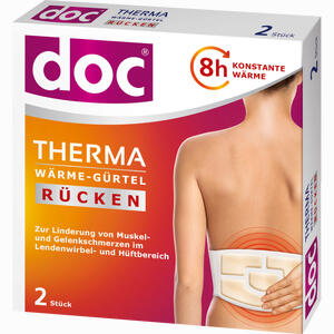 Doc Therma Wärme- Gürtel Rücken 2 Stück