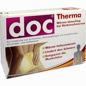 Doc Therma Wärme- Umschlag bei Rückenschmerzen 4 Stück