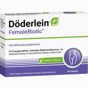Döderlein Female Biotic mit Milchsäurebakterien 30 Stück - ab 13,99 €