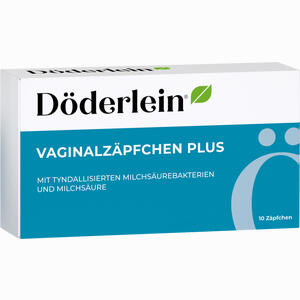 Döderlein Vaginalzäpfchen Plus Milchsäure+ Laktobaz 10 Stück - ab 15,91 &euro;