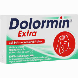 Dolormin Extra Filmtabletten 10 Stück - ab 4,10 €