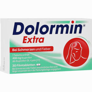 Dolormin Extra Filmtabletten 30 Stück - ab 9,02 €
