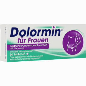 Abbildung von Dolormin für Frauen Tabletten  20 Stück Abbildung von Dolormin für Frauen Tabletten  20 Stück