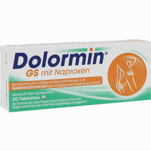 Dolormin Gs mit Naproxen Tabletten 20 Stück - ab 6,45 €