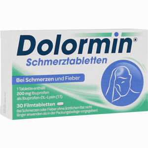 Dolormin Schmerztabletten Filmtabletten 30 Stück - ab 5,47 €