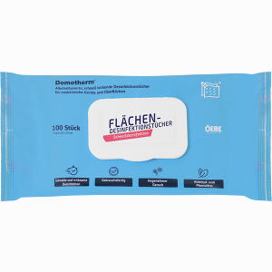 Domotherm Flächendesinfektionstücher 100 Stück - ab 11,23 &euro;