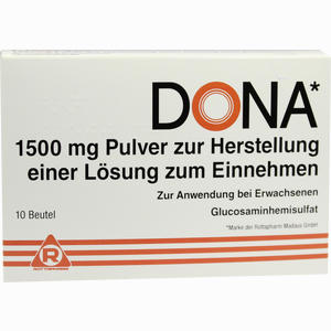 Dona 1500mg Beutel EMRA-MED Arzneimittel GmbH 10 Stück - ab 13,14 €