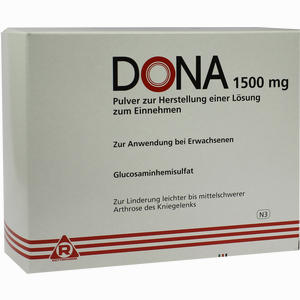 Dona 1500mg Beutel EurimPharm Arzneimittel GmbH 90 Stück - ab 110,98 €
