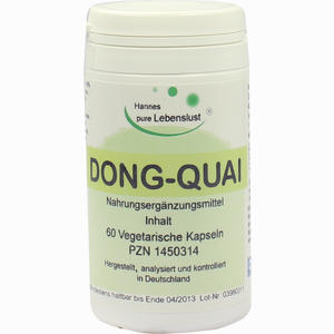 Dong Quai Vegi- Kapseln 500mg  60 Stück - ab 11,45 €