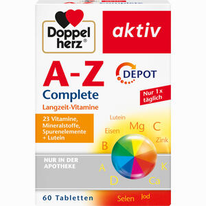 Doppelherz A- Z Depot Tabletten  60 Stück - ab 6,58 €