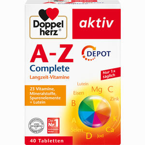 Doppelherz A- Z Depot Tabletten  40 Stück - ab 4,76 €