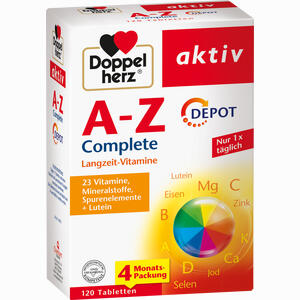 Doppelherz A- Z Depot Tabletten  120 Stück - ab 12,22 €
