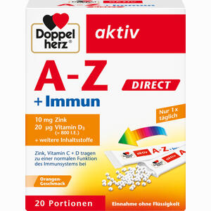 Doppelherz A- Z + Immun Direct Pellets 20 Stück - ab 4,00 &euro;