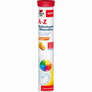 Doppelherz A- Z Multivitamin + Mineralien Brausetabletten 15 Stück - ab 2,43 €