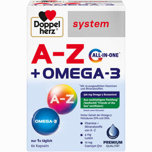 Doppelherz A- Z + Omega- 3 All in One System 60 Stück - ab 16,15 €