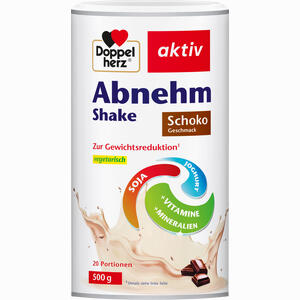 Doppelherz Abnehm Shake Schoko Pulver 500 g - ab 13,47 €