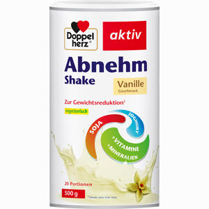 Doppelherz Abnehm Shake Vanille Pulver 500 g - ab 13,14 €