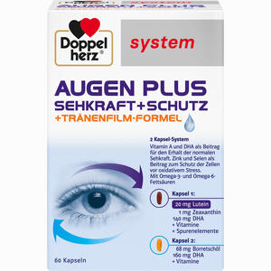 Doppelherz Augen Plus Sehkraft+schutz System Kapseln 60 Stück - ab 12,19 €