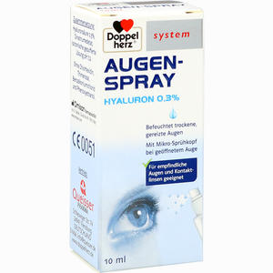 Doppelherz Augen- Spray Hyaluron 0.3% System Fluid 10 ml - ab 6,83 €