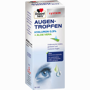 Doppelherz Augen- Tropfen Hyaluron 0.3% System Fluid 10 ml