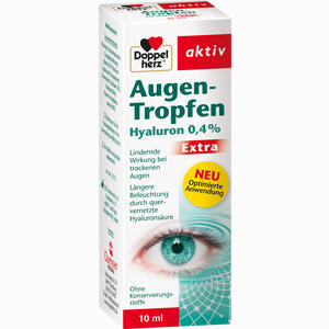 Doppelherz Augen- Tropfen Hyaluron 0.4% Extra  10 ml - ab 6,93 €