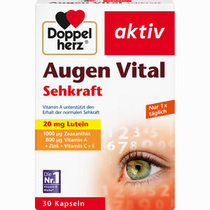 Doppelherz Augen Vital Sehkraft Aktiv Kapseln 30 Stück - ab 4,51 €