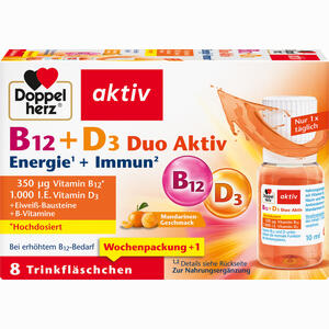 Abbildung von Doppelherz B12 + D3 Duo Aktiv 8 Stück