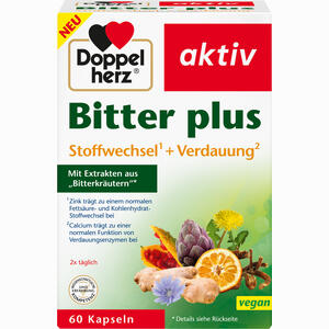 Doppelherz Bitter Plus 60 Stück - ab 7,58 €