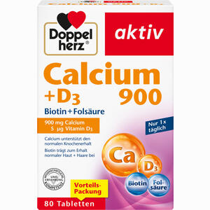 Doppelherz Calcium 900 + D3 80 Stück - ab 9,20 €