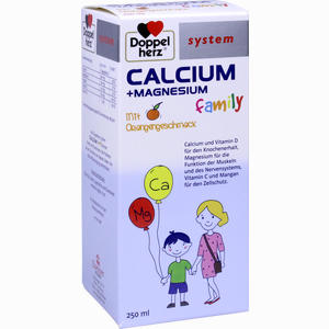 Doppelherz Calcium+magnesium Family System Fluid 250 ml