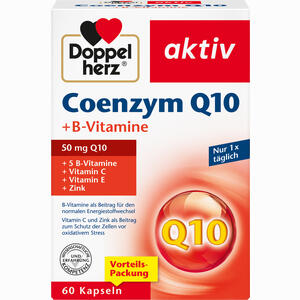 Doppelherz Coenzym Q10 + B- Vitamine Kapseln 60 Stück - ab 10,57 €