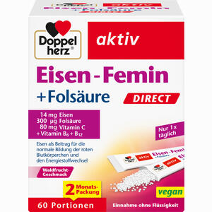 Doppelherz Eisen- Femin Direct 60 Stück - ab 8,36 €