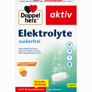 Doppelherz Elektrolyte Zuckerfrei 6 x 15 Stück - ab 15,01 &euro;