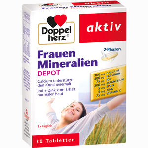 Doppelherz Frauen Mineralien Depot Tabletten 30 Stück - ab 0,00 &euro;