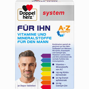 Doppelherz für Ihn System Tabletten 30 Stück - ab 6,80 €
