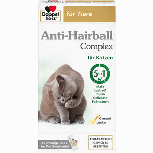 Doppelherz für Tiere Anti- Hairball Complex Katzen 25 x 10 g - ab 9,90 €