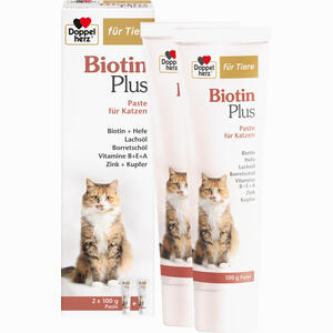 Doppelherz für Tiere Biotin Plus Paste Katze 2 x 100 g - ab 11,38 &euro;