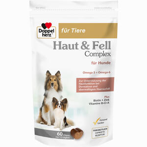Doppelherz für Tiere Haut&fell Complex für Hunde 60 Stück - ab 18,39 €