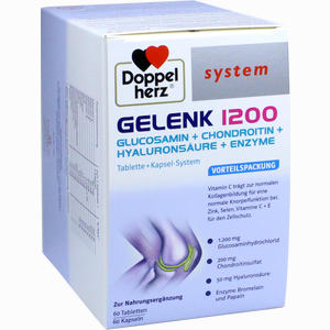 Doppelherz Gelenk 1200 System 30 Kapseln + 30 Tabletten Kombipackung 120 Stück - ab 0,00 &euro;