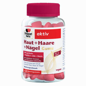 Doppelherz Haut + Haare + Nägel Gums 60 Stück Doppelherz Haut + Haare + Nägel Gums 60 Stück