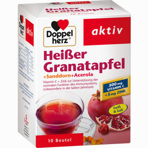 Doppelherz Heißer Granatapfel + Sanddorn + Acerola Granulat 10 Stück - ab 2,72 €