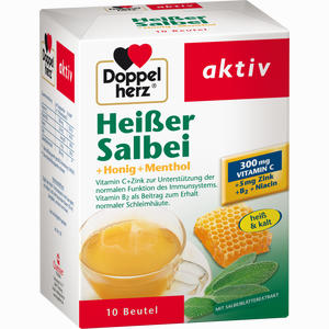 Doppelherz Heißer Salbei+honig+menthol Granulat 10 Stück - ab 2,72 €