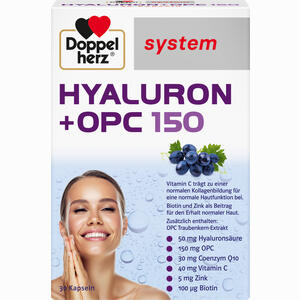 Doppelherz Hyaluron + Opc System 30 Stück - ab 10,63 €