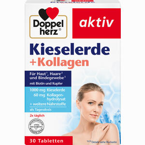 Doppelherz Kieselerde + Kollagen Tabletten 30 Stück - ab 2,84 €